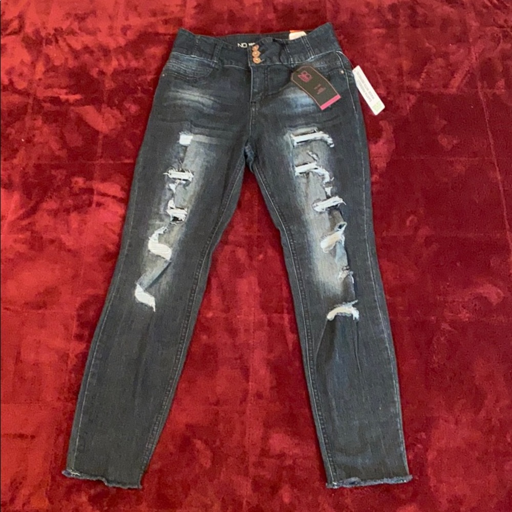 🌺 New Juniors Corset Skinny Jeans Sz: 15🌺